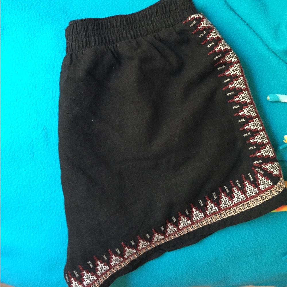 Black shorts